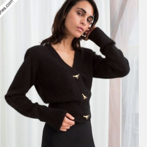 Dinosaur Button Knit Cardigan | Poshmark